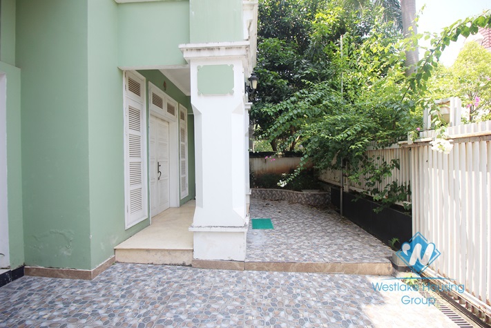 Bright house for rent in Ciputra Compound, Tay Ho, Ha Noi
